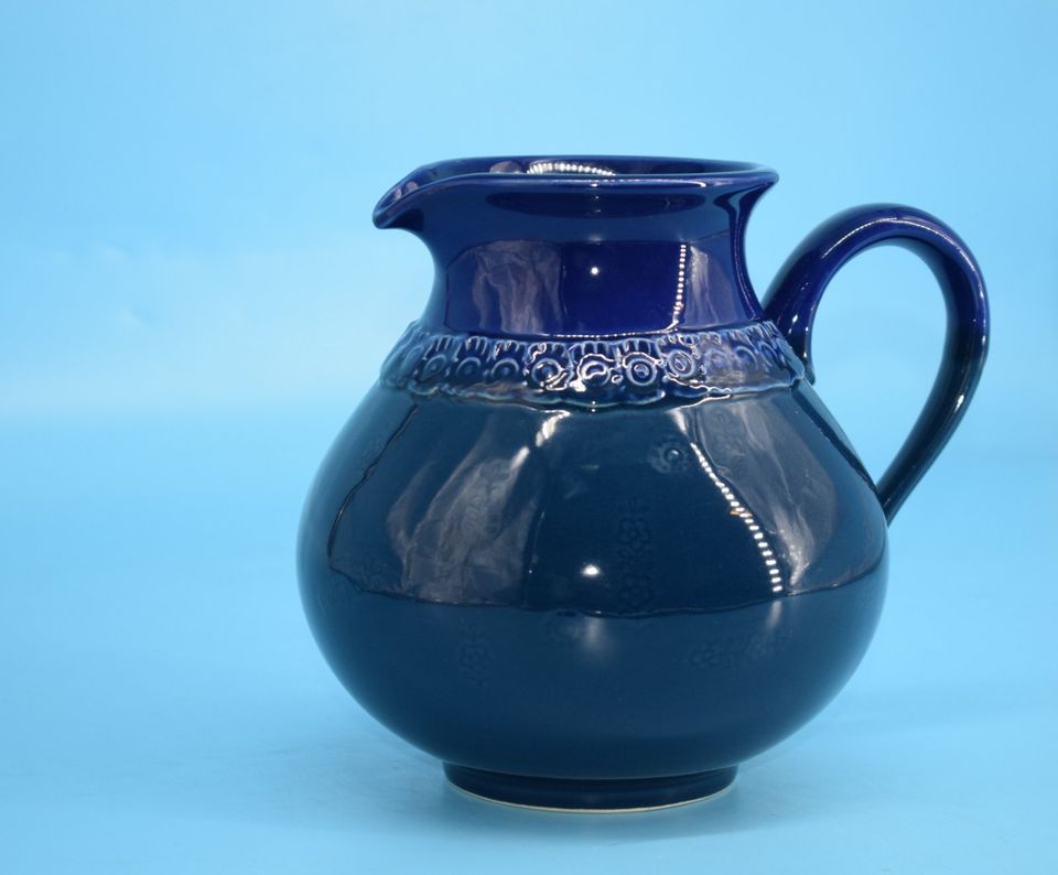 [7946] Rosenthal Studio Line Björn Wiinblad Krug Pitcher Blau in Hockenheim