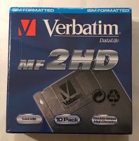 3,5“ Disketten Verbatim MF3HD / 10er neu und verschweißt Schleswig-Holstein - Handewitt Vorschau