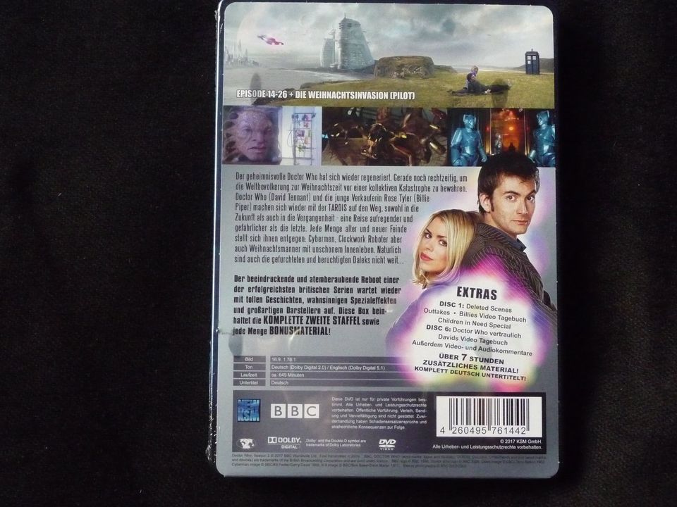 Doctor Who - Die komplette 2. Staffel (FuturePak) [6 DVDs] in Dortmund