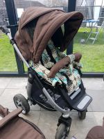 Teutonia Kombi Kinderwagen Cosmo braun türkis beige TOP Nordrhein-Westfalen - Büren Vorschau