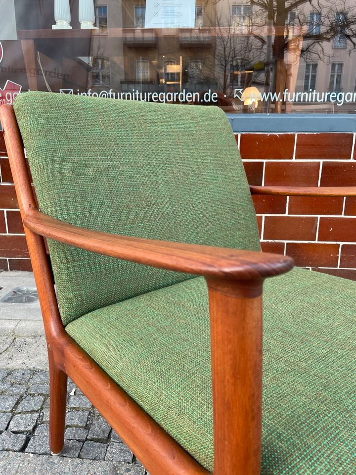 ◤ Ole Wanscher Lounge Chair pj 112 Dänisch Design Danish Teakholz Teak Vintage Stuhl 50er 60er 70er Cado France son mid Century Retro Holz massiv in Berlin