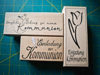 Holzstempel Thema Kommunion/Konfirmation Nordrhein-Westfalen - Engelskirchen Vorschau