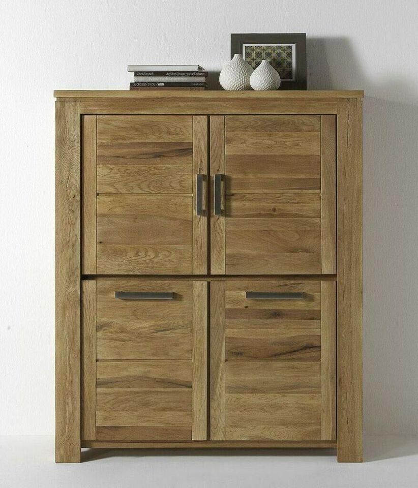 Massivholz Highboard 123x149x42 Wildeiche geölt Schrank Anrichte in Goslar