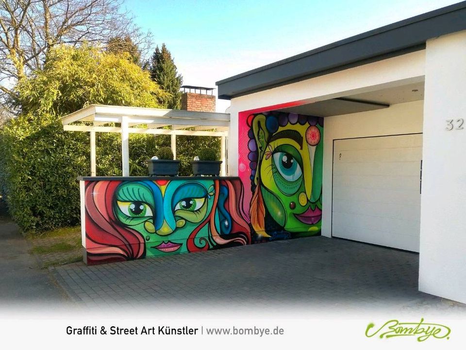 Graffiti & Street Art Künstler | Malerei Wandbild Sprayer Sprüher in Nümbrecht