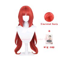 Nilou Perücke Genshin Impact rote Wig Cosplay Game Anime Otaku Saarland - Völklingen Vorschau