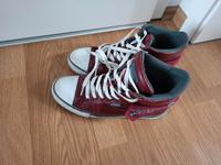 Schuhe (39) - rot - halbhoch - zum Schnüren Hessen - Eltville Vorschau