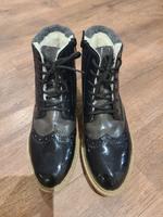 Schuhe rieker 39 gefüttert Stiefel boots neu vintage metallic Niedersachsen - Vienenburg Vorschau