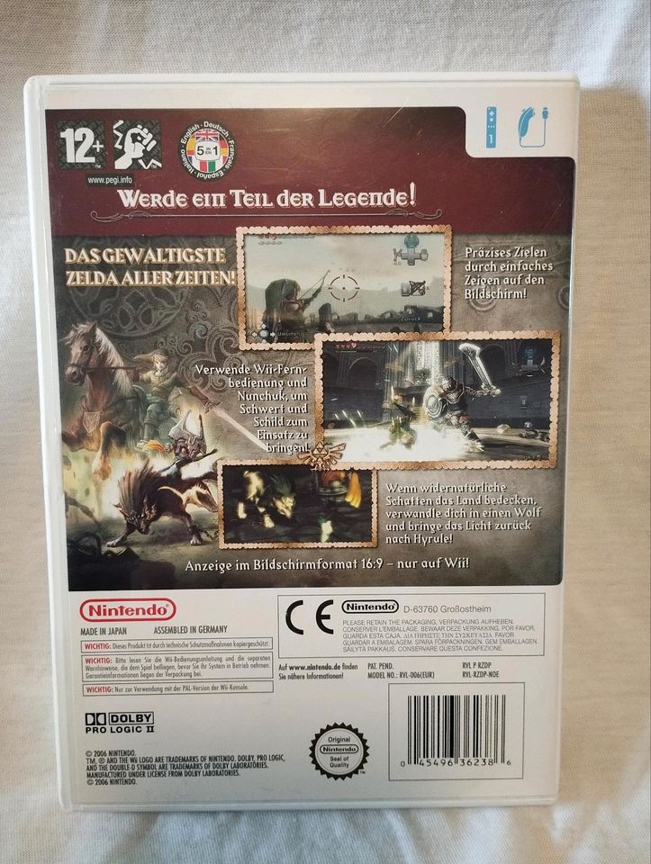 Nintendo Wii Zelda Twilight Princess in Meinhard