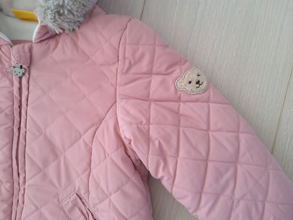 Steiff Jacke Mantel Übergangsjacke Mädchen Gr. 86, 92 in Großhansdorf