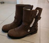 Original UGG winterboots Gr. 40 Bikerboots wildleder neuwertig Nordrhein-Westfalen - Halle (Westfalen) Vorschau