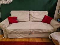 Couch mit Schlaffumktion, beige Hessen - Darmstadt Vorschau