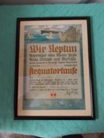 Aequatortaufe  vom Schiff La Coruna 1936 Sachsen-Anhalt - Köthen (Anhalt) Vorschau