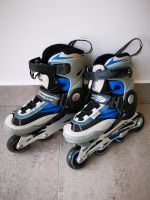 Inlineskates Inliner 31-33 blau grau Niedersachsen - Braunschweig Vorschau