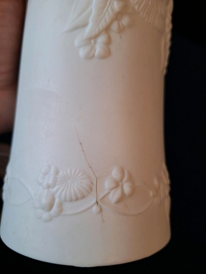 KAISER Germany Bisquit Porzellan M FREY Vase Nr. 1348/2 Blumen in Bensheim