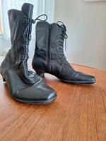 Think! Stiefeletten, Schnürstiefel Leder, schwarz, mit Absatz Berlin - Gatow Vorschau