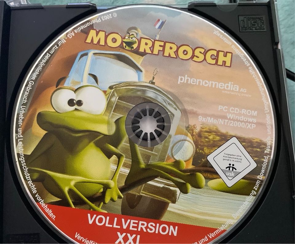 Moorfrosch Vollversion XXL PC-CD ROM in Straubenhardt