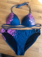 Chiemsee Bikini dunkelblau, Größe L, neuwertig Niedersachsen - Soltau Vorschau