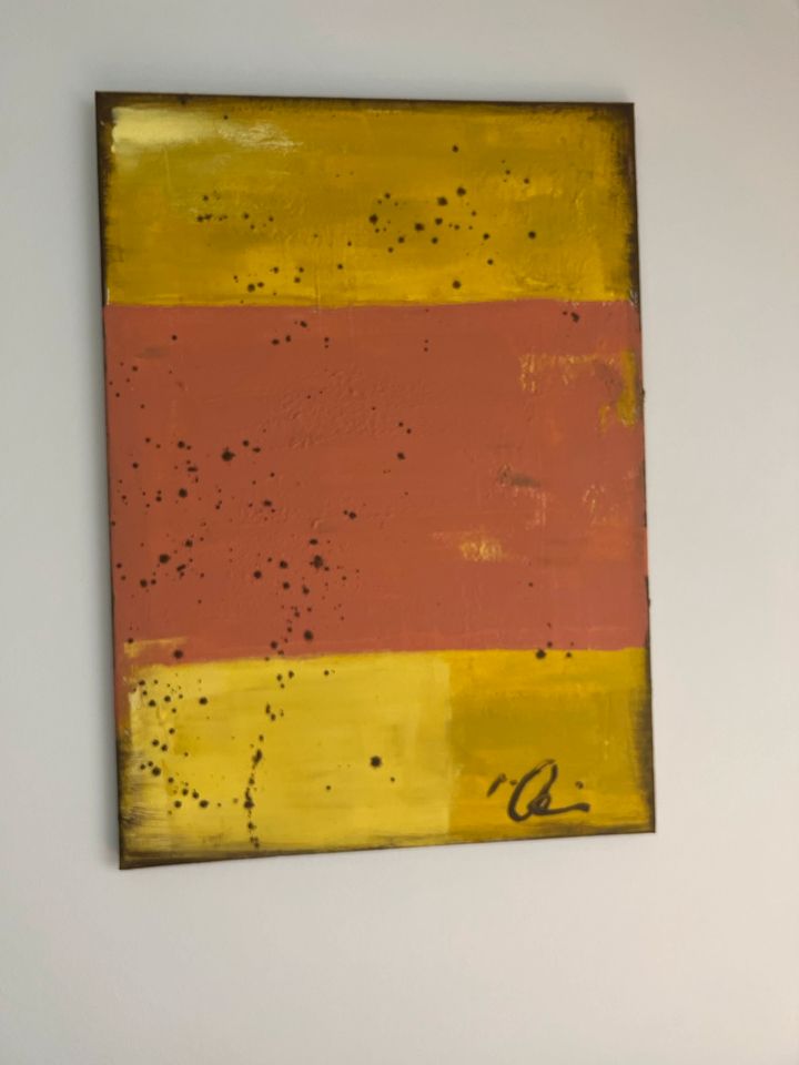 Bild Gemälde strukturiert auf Leinwand  Acryl UNIKAT 50 x 70cm in Bremen