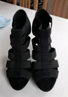 Sandaletten High Heels Schwarz Gr. 36 Graceland Hessen - Ortenberg Vorschau