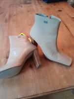 Stiefelette Highheels 41 Neu Buffallo Beige 10 cm Absatz Essen - Steele Vorschau