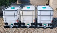 3x IBC 600 L Fass Wasserfass Tank Container Regentonne Regenfass Sachsen - Rathendorf Vorschau