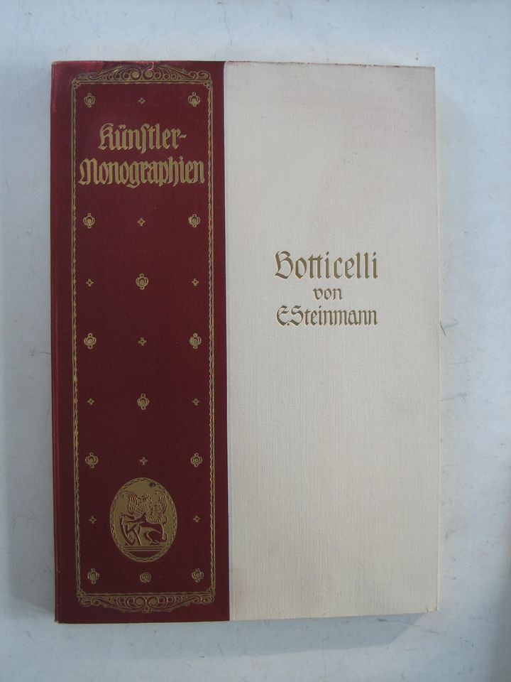 Botticelli, Künstler-Monographien, Liebhaber-Ausgabe Nr.24 in Berlin