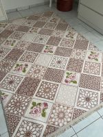 Teppich in Rosa/Weiß/Beige Hessen - Hanau Vorschau