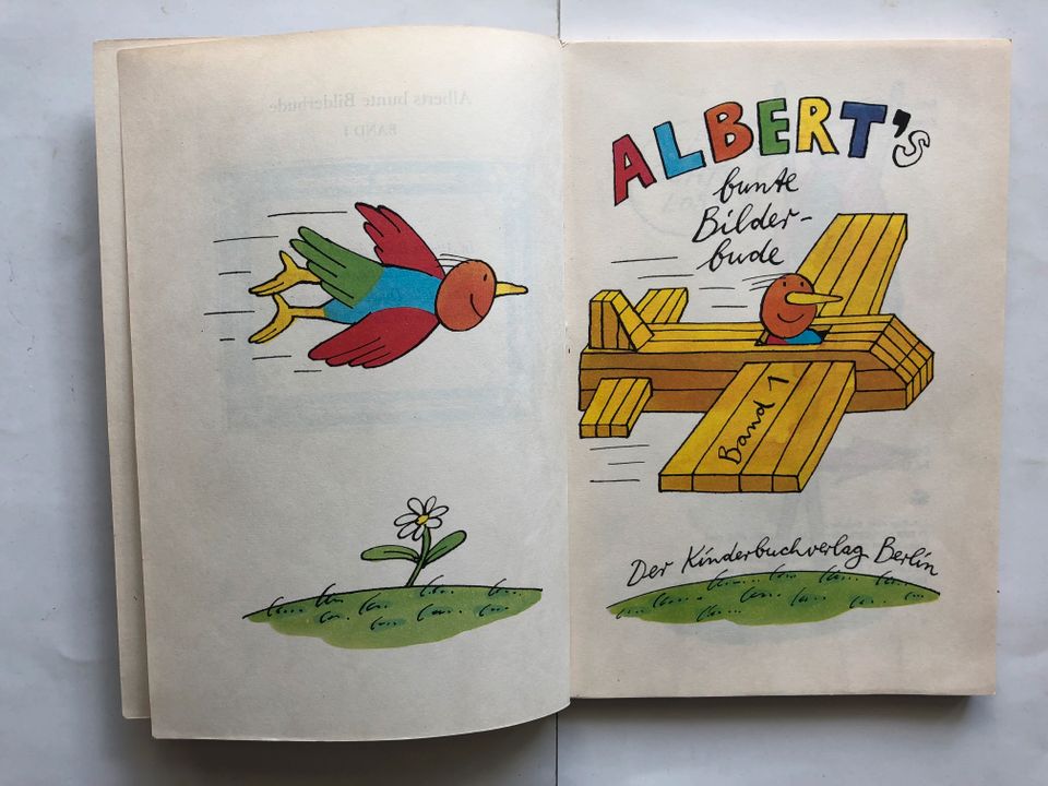 Alberts bunte Bilderbude Teil 1/ 1.Auflage 1989 DDR in Greifswald