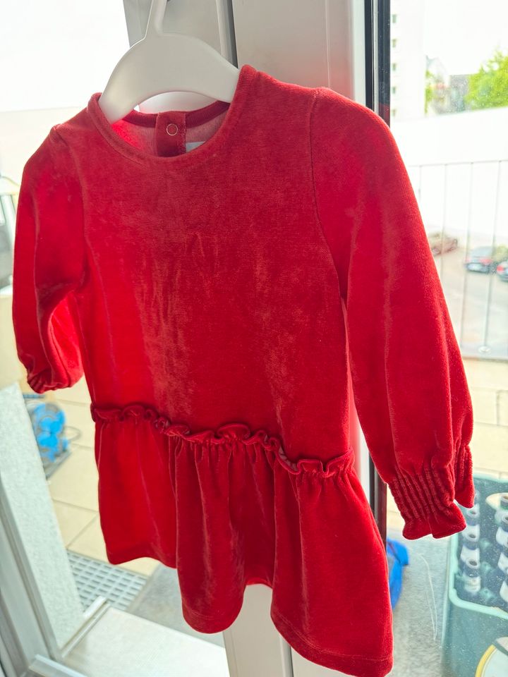 Petit Bateau Kleid rot Gr 74 12m samt in Frankfurt am Main