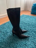 Hochwertiger Lederstiefel in schwarz von italienischen Hersteller Nordrhein-Westfalen - Solingen Vorschau
