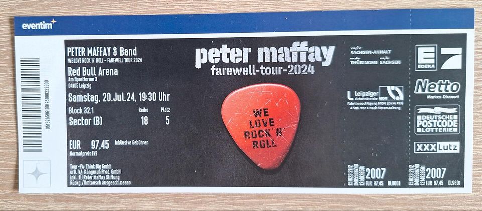 Peter Maffay farewell-tour 2024 in Wolferode