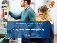 Compliance-Koordinator (m/w/d) | Magdeburg Sachsen-Anhalt - Magdeburg Vorschau