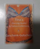 Gutschein Tina's Piercing Studio Rosenheim 25€ Bayern - Bad Aibling Vorschau