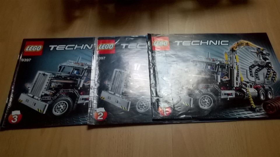 Lego Technik Nr. 9397 Holztranporter im OVP m. Bauanleitung in Grebenhain