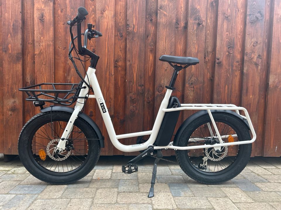 SUM Bike UCO Steel | 20 Zoll E-Cargobike 190 KG Systemgewicht | Elektrofahrrad | E-Bike | Lastenrad in Wustrau