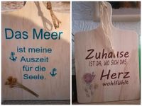 Deko Holz Brettchen Schilder / Shabby Landhaus Maritim Küche Niedersachsen - Bad Zwischenahn Vorschau