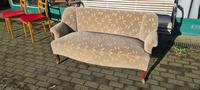 Sofa zierlich Antiquität Dielensofa Couch/ 60er Bezug Nordrhein-Westfalen - Solingen Vorschau