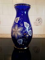 Blumenvase in blau 23cm hoh Niedersachsen - Rosdorf Vorschau