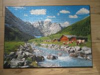 Puzzle 1000 Teile Ravensburger Karwendelgebirge Österreich Bayern - Aicha vorm Wald Vorschau