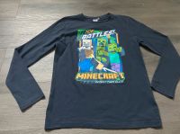 Mojang Minecraft Jungen Shirt Gr 158 / 164 blau Langarm Niedersachsen - Edewecht Vorschau
