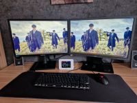Komplett PC von Medion mit Monitoren Niedersachsen - Cloppenburg Vorschau