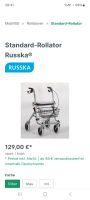 Rollator Russka Standard Silber Gehhilfe Berlin - Neukölln Vorschau