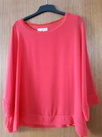 Chiffonbluse mit eingenähtem Viskose-Top Gr. 44/46 Bayern - Sonthofen Vorschau