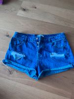 Blaue Jeans-Hotpants von Pull&Bear Bayern - Vogtareuth Vorschau