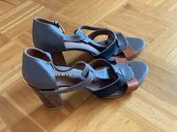 Leder Sandalette mit Absatz Hessen - Sinntal Vorschau