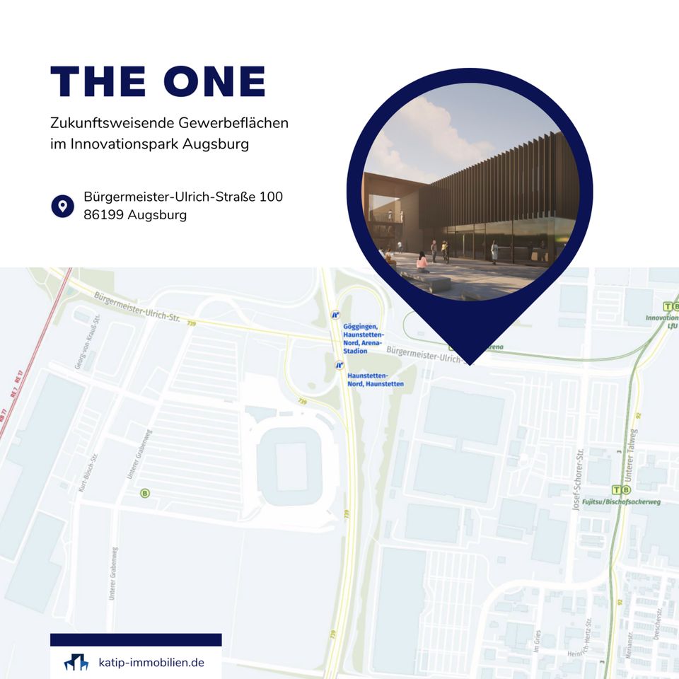 Katip | The One - Zukunftsweisende Gewerbefläche auf dem Technology Campus Augsburg in Augsburg