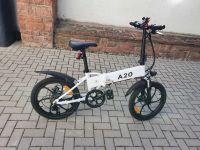 ADO A20+ Electric Folding Bike 20 inch City Bicycle 250W Hall Hessen - Offenbach Vorschau