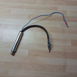 HAMA Stecker DIN auf Kupplung ISO Antennen-Adapter Starthilfekabel &  Antennenadapter