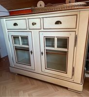 Buffet-Vitrine-Küchenschrank-creme-Landhausstil-Shabby Chic Baden-Württemberg - Herbrechtingen Vorschau