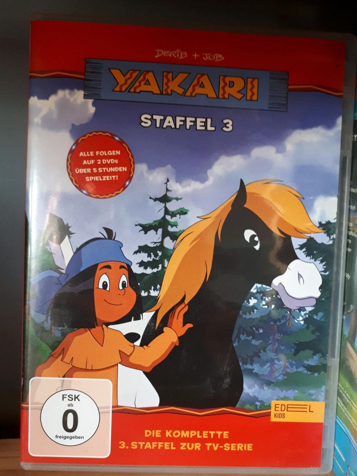 "YAKARI", komplette Serie, Staffel 1-5, plus Kinofilm in Gielde